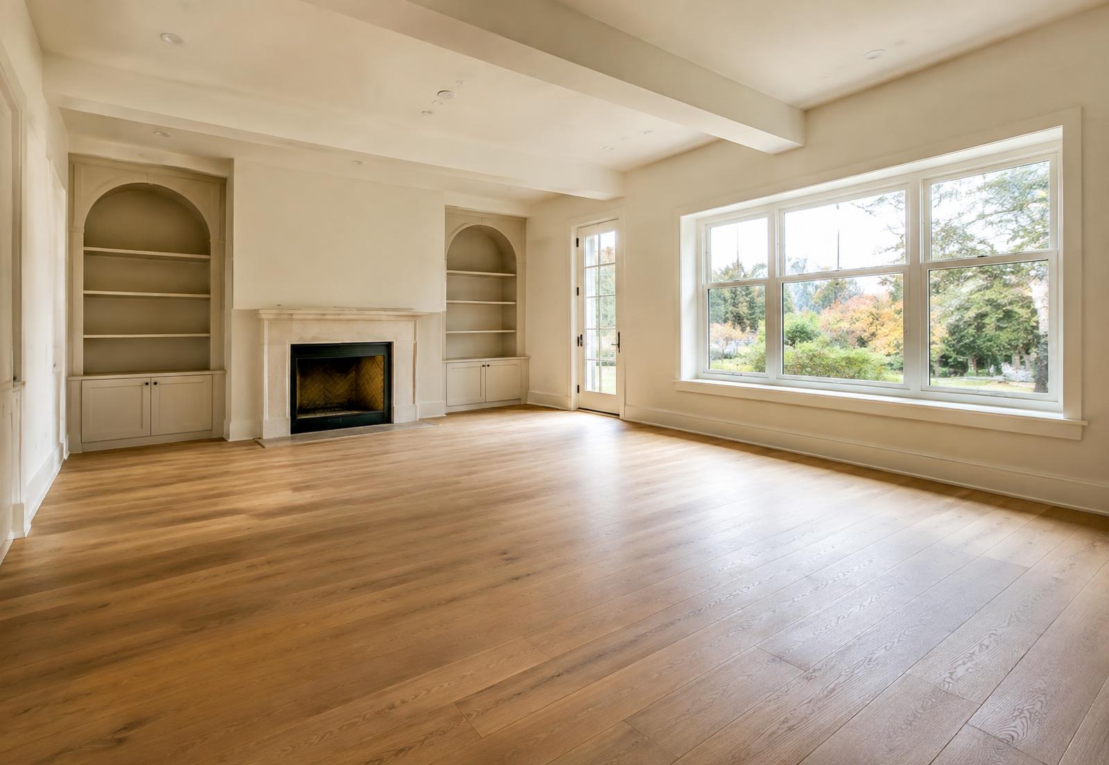 Renovated residential living room